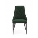 Стул HALMAR K365 темно-зеленый/черный